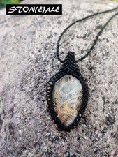 Collana ciondolo macrame usato  Bozen