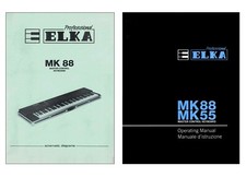Elka service manual usato  Teramo
