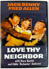 Love Thy Neighbor 1940 DVD Jack Benny Fred Allen Mary Martin Romantic Comedy comprar usado  Enviando para Brazil