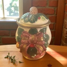 Christmas pinecone ceramic for sale  Yukon