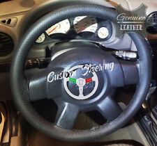 Pour Jeep 'Liberty' KJ 2002-2005 Perforé Housse Volant Cuir comprar usado  Enviando para Brazil