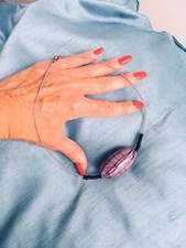 Collana donna vetro usato  Torre del Greco