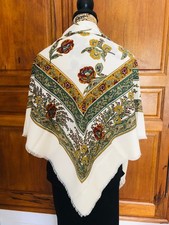 Grand foulard carré d'occasion  Velleron