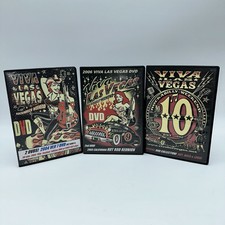 Viva Las Vegas Rockabilly Weekend 7, 9, & 10 DVDs Vince Ray Art, Hot Rods Bikes comprar usado  Enviando para Brazil