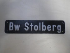 Alu schild eisenbahn gebraucht kaufen  Stuttgart