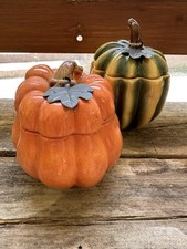 pumpkin canister ceramic 6 for sale pumpkin canister ceramic 6 for sale Silver Creek