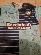Signed wycombe wanderers for sale  CHESHAM
