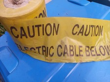 Caution electric cable for sale  WOODSTOCK