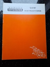 Howard gem rotavator for sale  SOUTHPORT