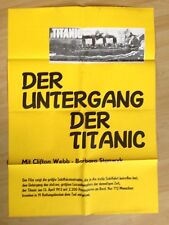 Filmposter kinoplakat untergan gebraucht kaufen  Heide