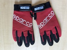 Sparco handschuh rot gebraucht kaufen  Bad Neustadt a.d.Saale