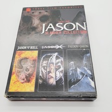 Jason Slasher Collection DVD 2009 3 Disc Set Horror Friday The 13th Jason X OOP comprar usado  Enviando para Brazil