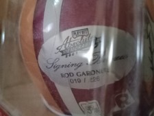 Mini capacete Washington Redskins assinado por Rod Gardner. Playoff absoluto 018/226 comprar usado  Enviando para Brazil