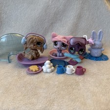 Cachorro LPS Littlest Pet Shop Arctic Adventure #676 Penguin #677 Polar Bear #678 comprar usado  Enviando para Brazil