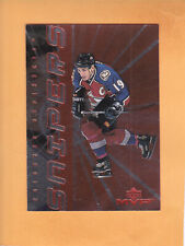 JOE SAKIC 1998-99 DECK SUPERIOR MVP SNIPERS #S10 COLORADO AVALANCHE QUASE PERFEITO-MT A1 comprar usado  Enviando para Brazil
