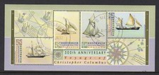 Mini-folha CTO Christopher Columbus Voyage 500º aniversário comprar usado  Enviando para Brazil