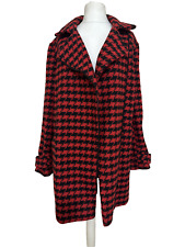 Ladies coat red for sale  ROYSTON