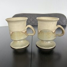 Pair studio pottery for sale  COWDENBEATH