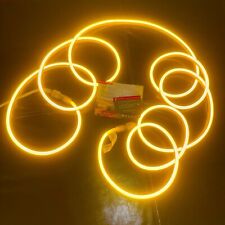 Corda de neon led 16,4 pés amarelo brilhante AC110V cortável flexível à prova d'água comprar usado  Enviando para Brazil