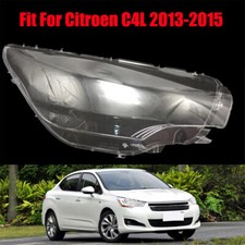 Ajuste para Citroen C4L 2013-2015 farol lente transparente tampa direita 1 peça, usado comprar usado  Enviando para Brazil