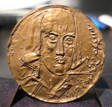 William shakespeare medaille usato  Spedire a Italy