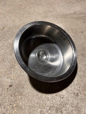Circular sink stainless for sale  PULBOROUGH