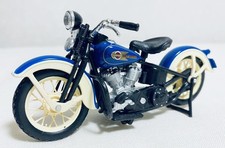 Carro miniatura azul Harley-Davidson Maisto em escala 1/18, usado comprar usado  Enviando para Brazil