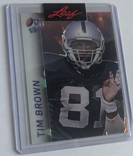 Conjunto TIM BROWN 2024 Leaf Pro à prova de pré-produção 1/1 comprar usado  Enviando para Brazil