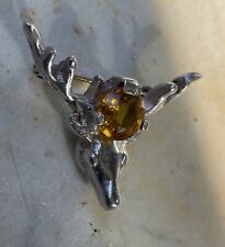 Sterling silver citrine for sale  HINCKLEY