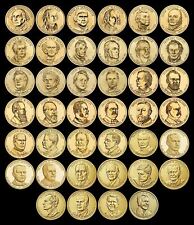 Conjunto completo de 40 moedas de dólar presidencial IMPERFEITO NÃO CIRCULADO PERFEITO ESTADO!, usado comprar usado  Enviando para Brazil