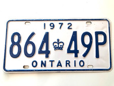 Ontario canada license for sale  Palm Harbor