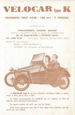Catalogue brochure mochet d'occasion  Besançon