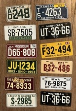 Vintage bicycle license for sale  Skokie