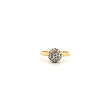 Bague pavée jaune d'occasion  Paris I