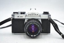 Câmera de Filme 35mm SLR Pentax K1000 com Lente SMC-M 50mm f/1.7 comprar usado  Enviando para Brazil