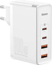 Baseus 100W Zasilacz 2x USB + 2x ładowarka USB-C, 4 urządzenia jednocześnie, używany na sprzedaż  PL