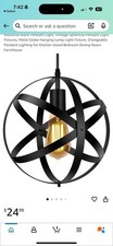 Industrial black pendant for sale  Fort Myers