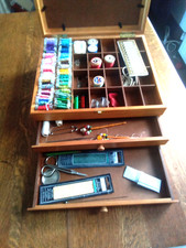 Wood sewing craft for sale  OSSETT