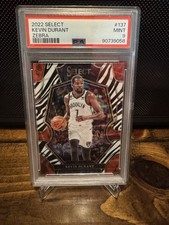 2022-23 Panini Select - Premier Level Kevin Durant #137 Zebra!! PSA 9!! na sprzedaż  Wysyłka do Poland