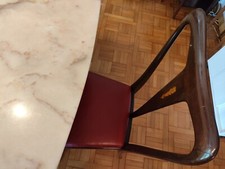 Sedie legno rivestite usato  Torino