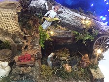 Presepe artigianale 40x30x18 usato  Melzo