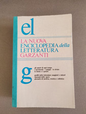 Garzantine nuova enciclopedia usato  Roma
