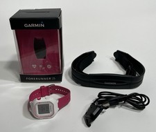 Relógio de corrida feminino Garmin Forerunner 25 rosa branco GPS com pulseira, usado comprar usado  Enviando para Brazil