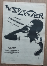 Selecter whisper poster for sale  ULVERSTON
