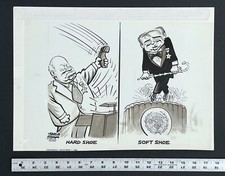 Original political cartoon for sale  Royal Oak