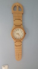 Quarzuhr holz armband gebraucht kaufen  Leidersbach