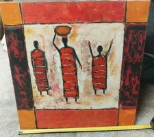 Tableau africain article d'occasion  Saint-Chély-d'Apcher
