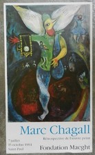 Marc chagall. rétrospective d'occasion  Pézenas