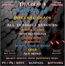 ✨Diablo 4✨Season 10✨All Diablo 4 Boost✨Power LVL & Mats & Runes & Boss Runs✨, usado comprar usado  Enviando para Brazil