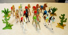 Playmobil indianer pferde gebraucht kaufen  Mainz-Kostheim